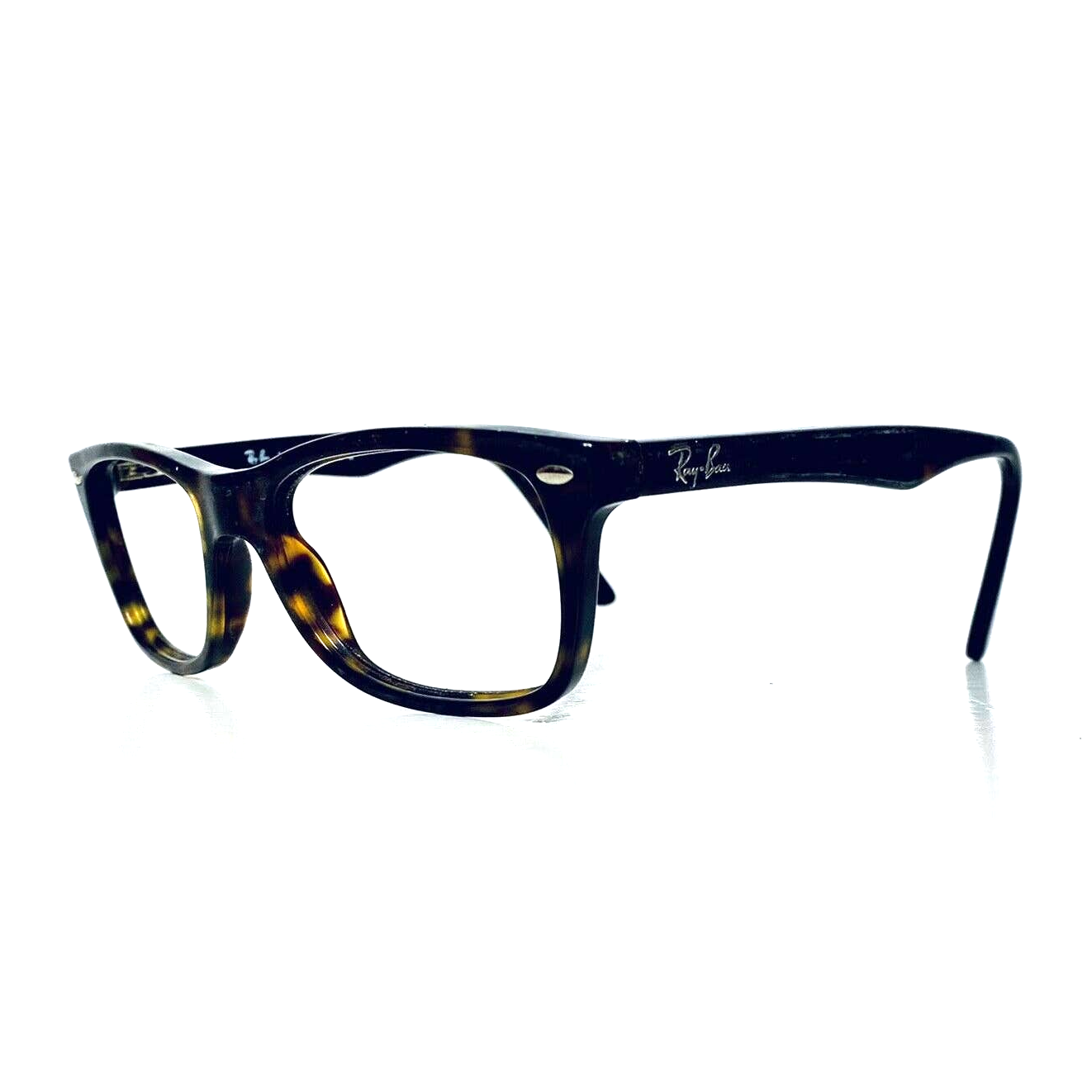 Rayban Tortoise Rectangular Glasses